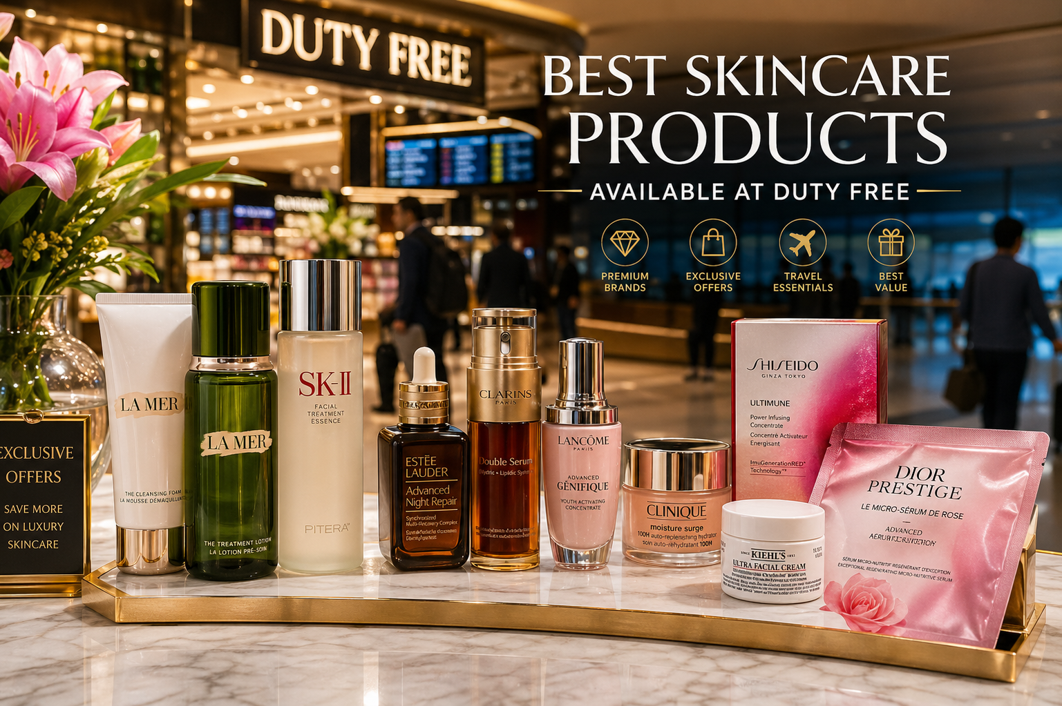 Best Skincare Products Available at Duty Free