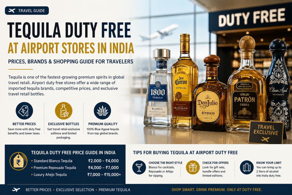 tequila duty free brands