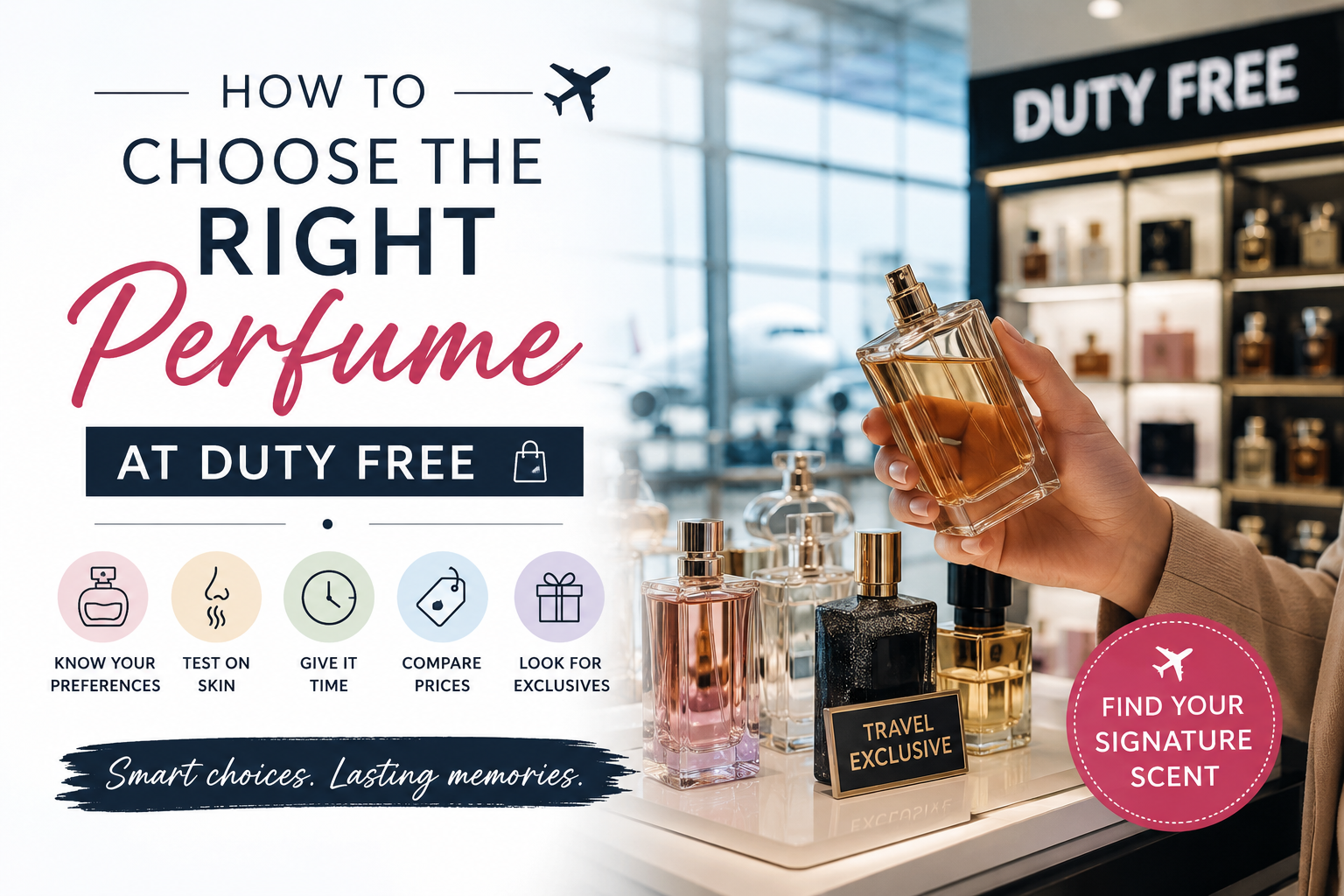 How to Choose the Right Perfume at Duty Free