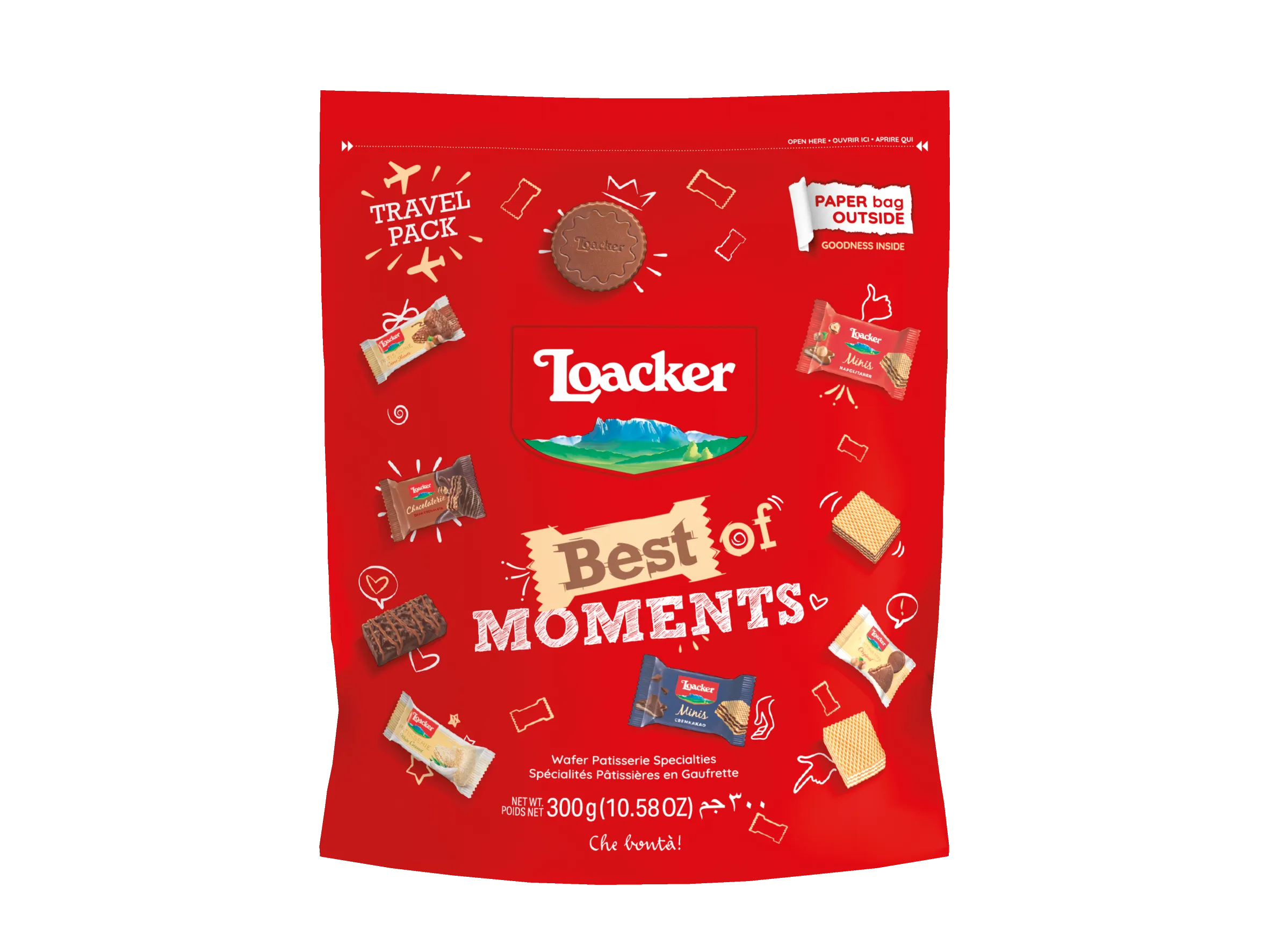 Loacker Best Of Moments Pouch Assorted