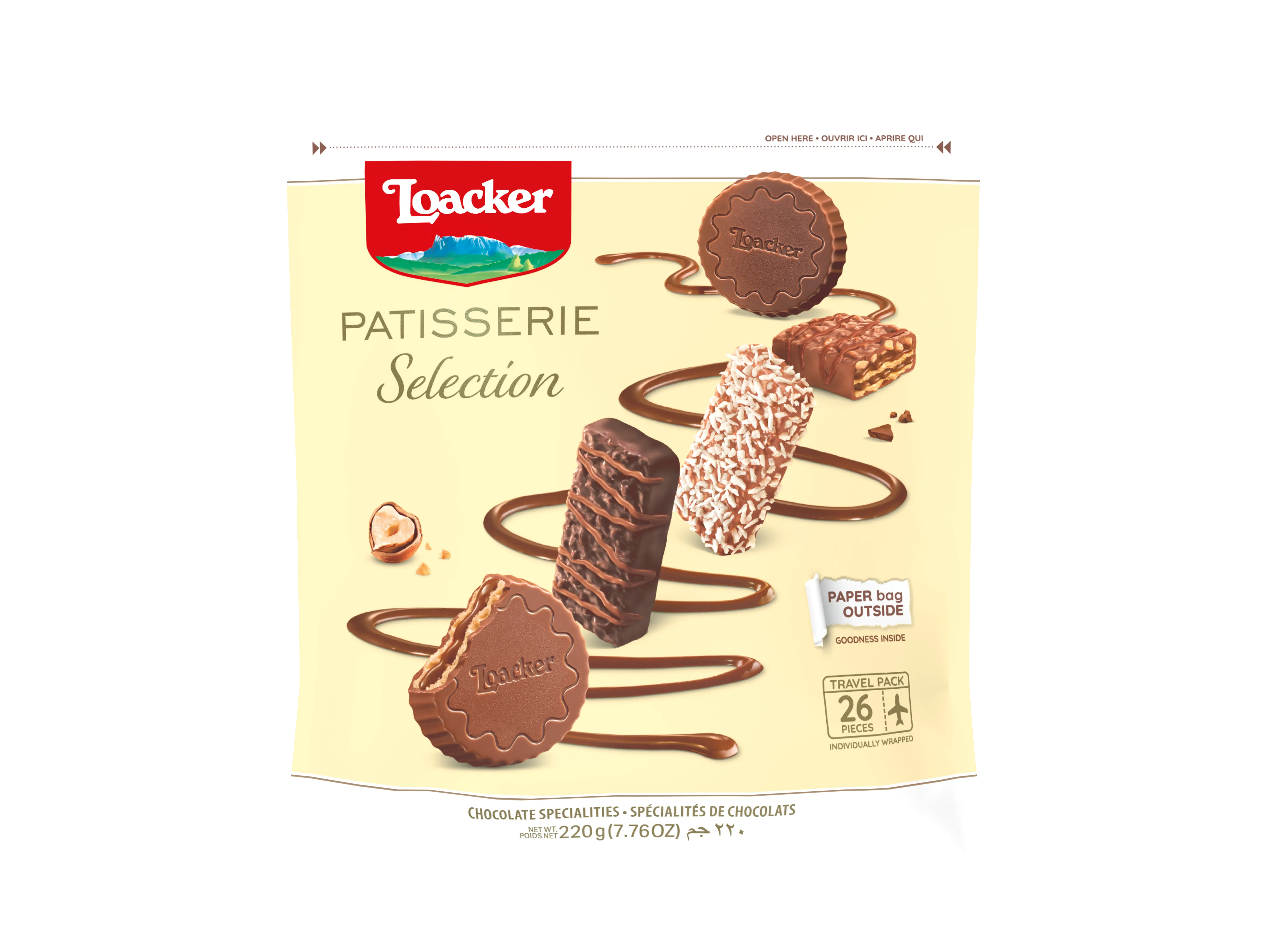 Loacker Premium Patisserie Selection Pouch