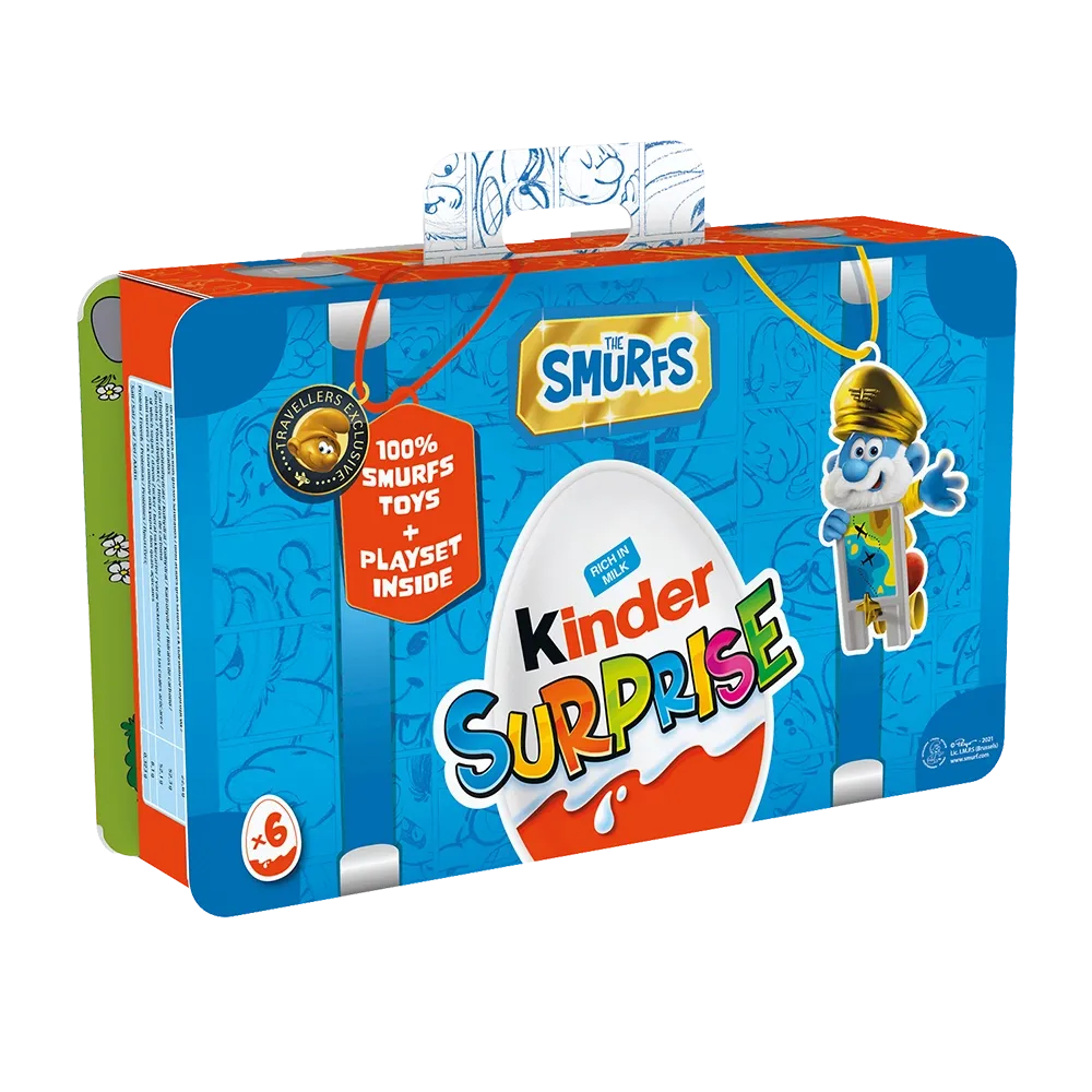 Kinder Surprise T6x10 Smurfs