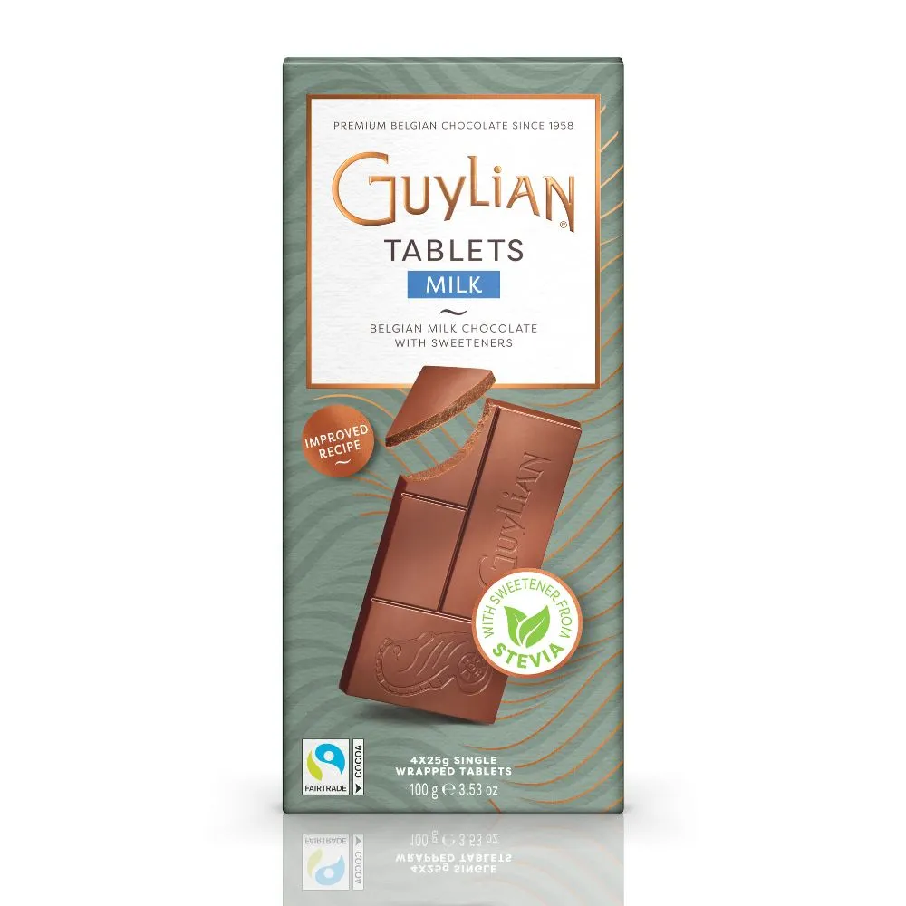 Guylian Stevia Milk Tablets