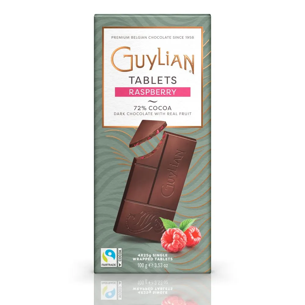 Guylian Dark Raspberry Tablets