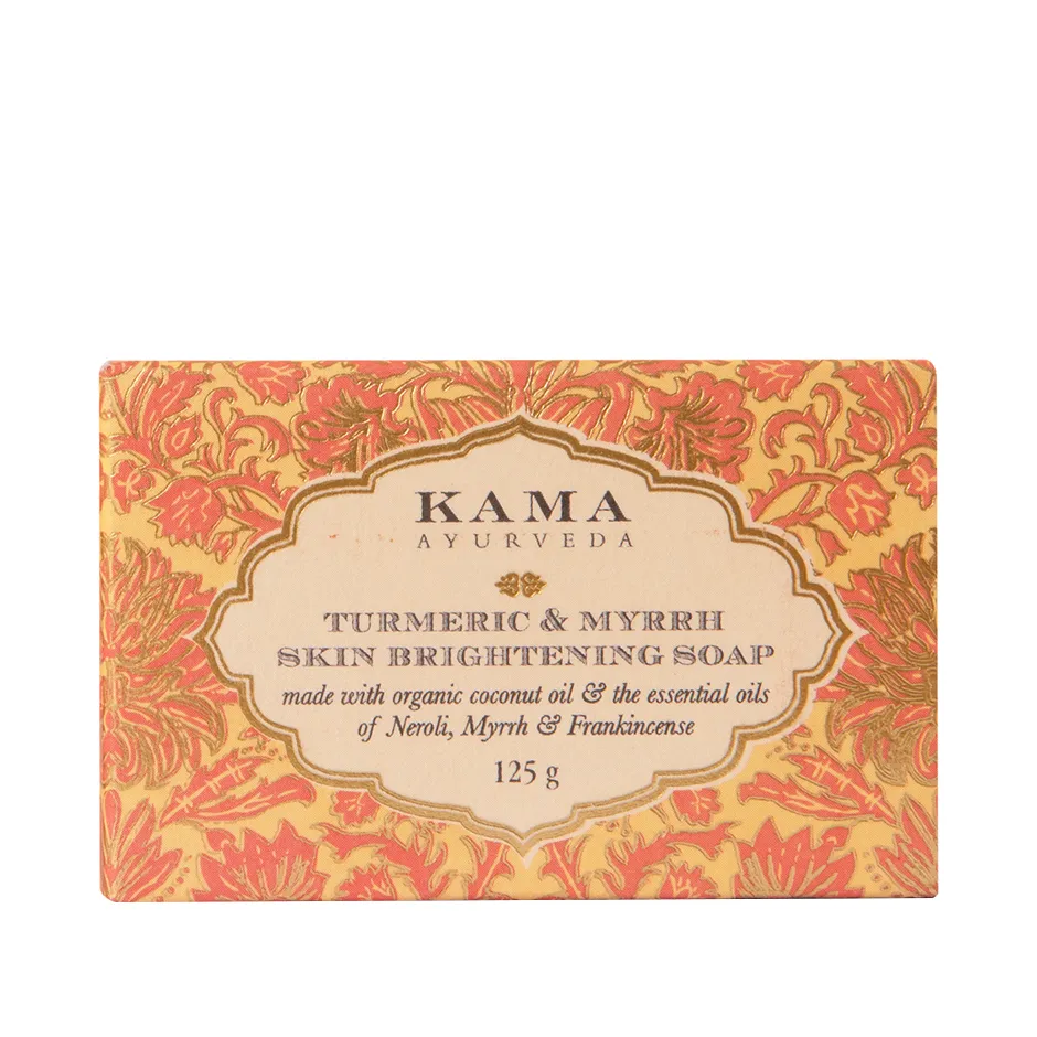 Kama Turmeric & Myrrh Skin Brightening Soap 125g