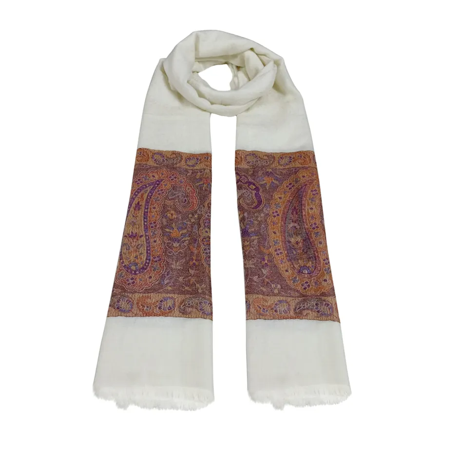 Crafts & Culture Kashmiri Pure Wool Stole