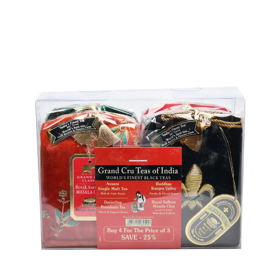 Grand Cru Multi Pack (4 Assorted Grand Cru Classe Teas Of India)