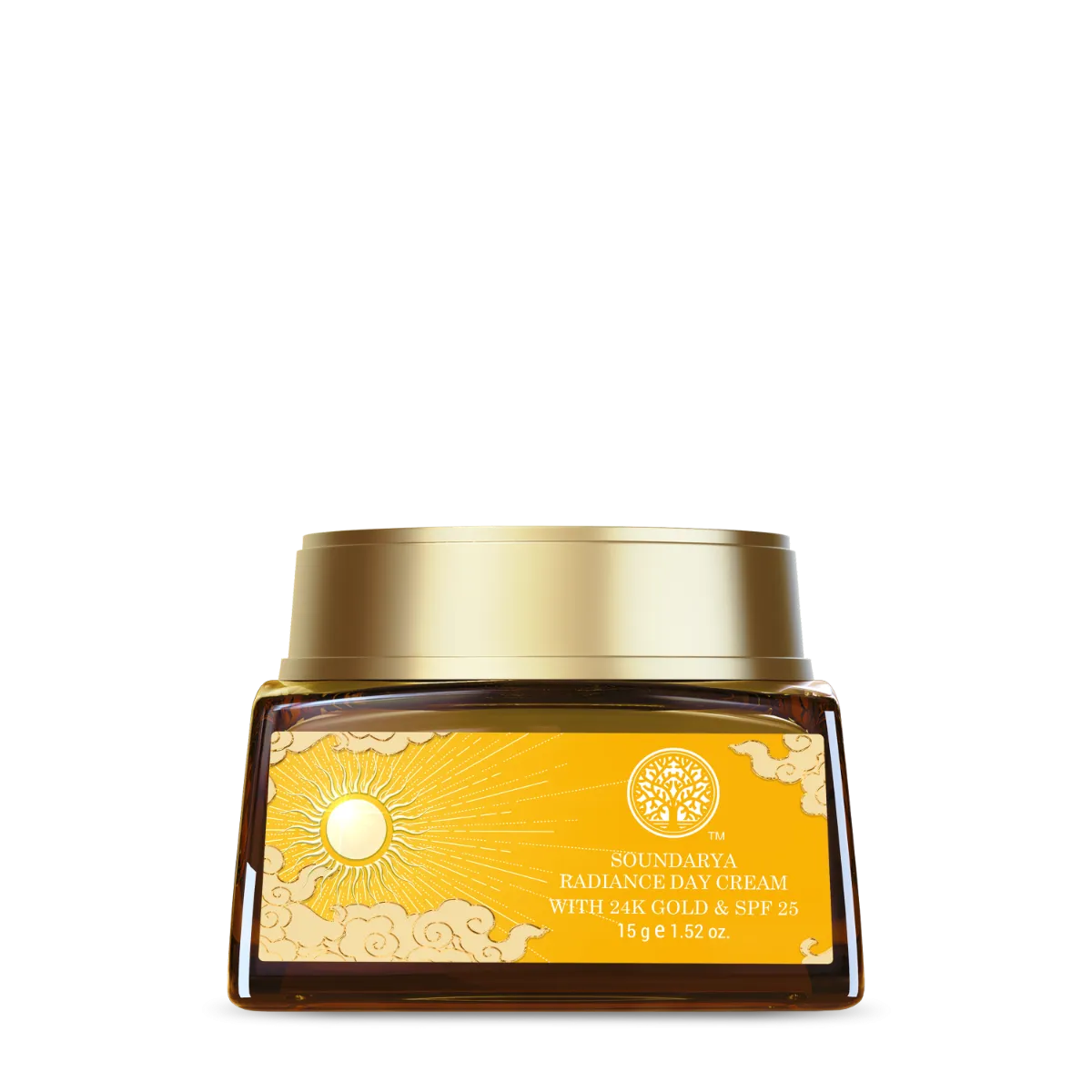 Forest Essentials Travel Size Soundarya Radiance Cream With 24K Gold & SPF 25