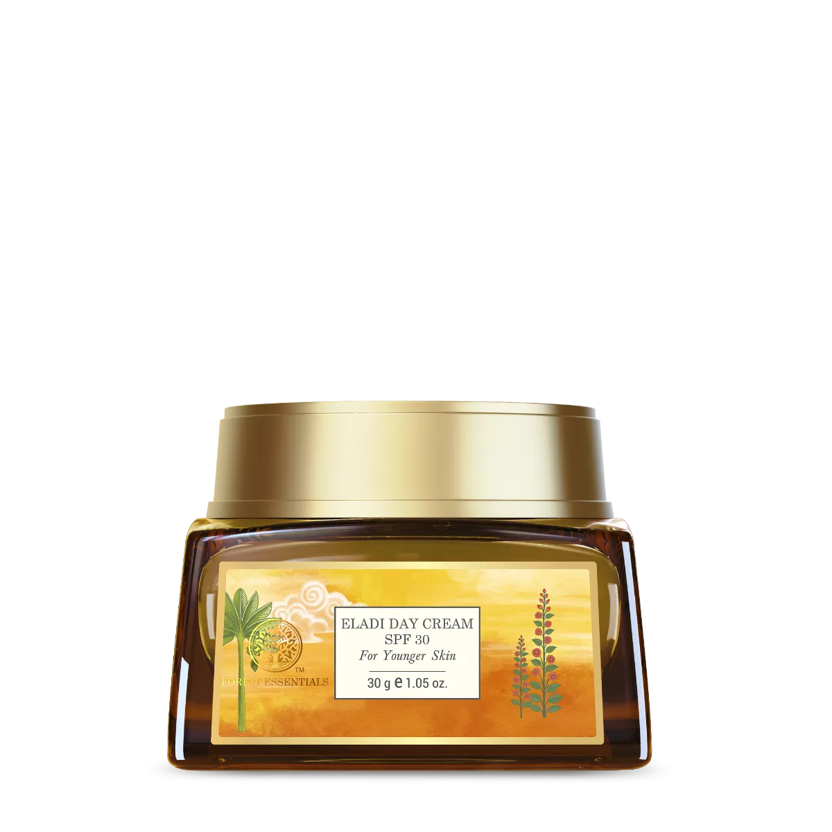 Forest Essentials Eladi Day Cream SPF 30 Ayurvedic Face Cream for Acne & Blemishes
