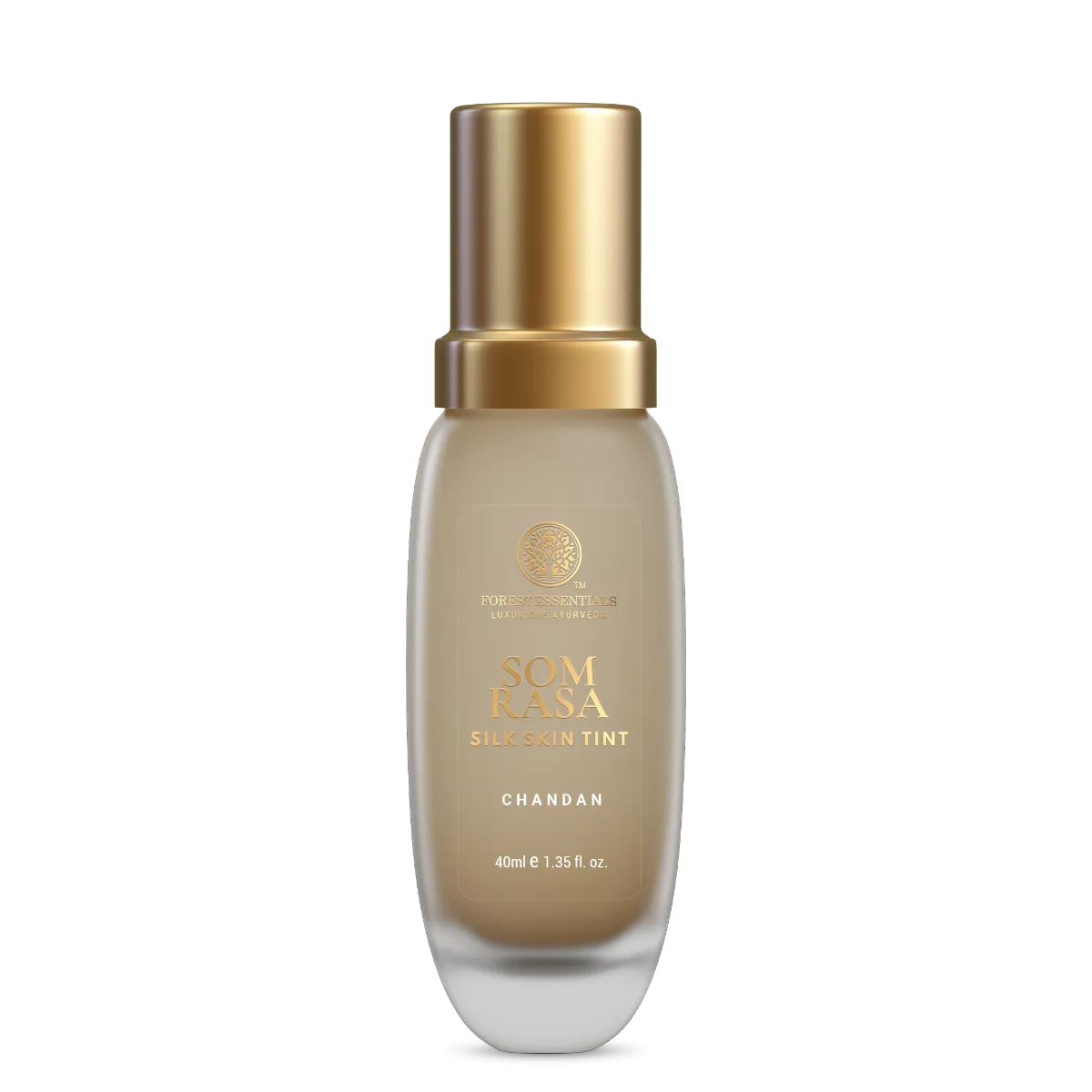 Forest Essentials Som Rasa Silk Skin Tint Chandan | Ideal For Lighter Skin Tones