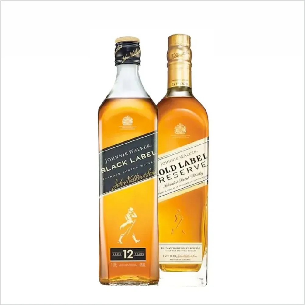 JW Black Label & Gold Label Reserve 2x1L
