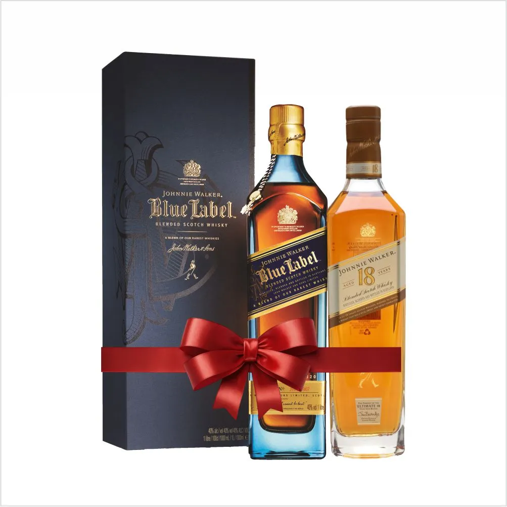 JW Blue Label 1ltr & Johnnie Walker 18 YO