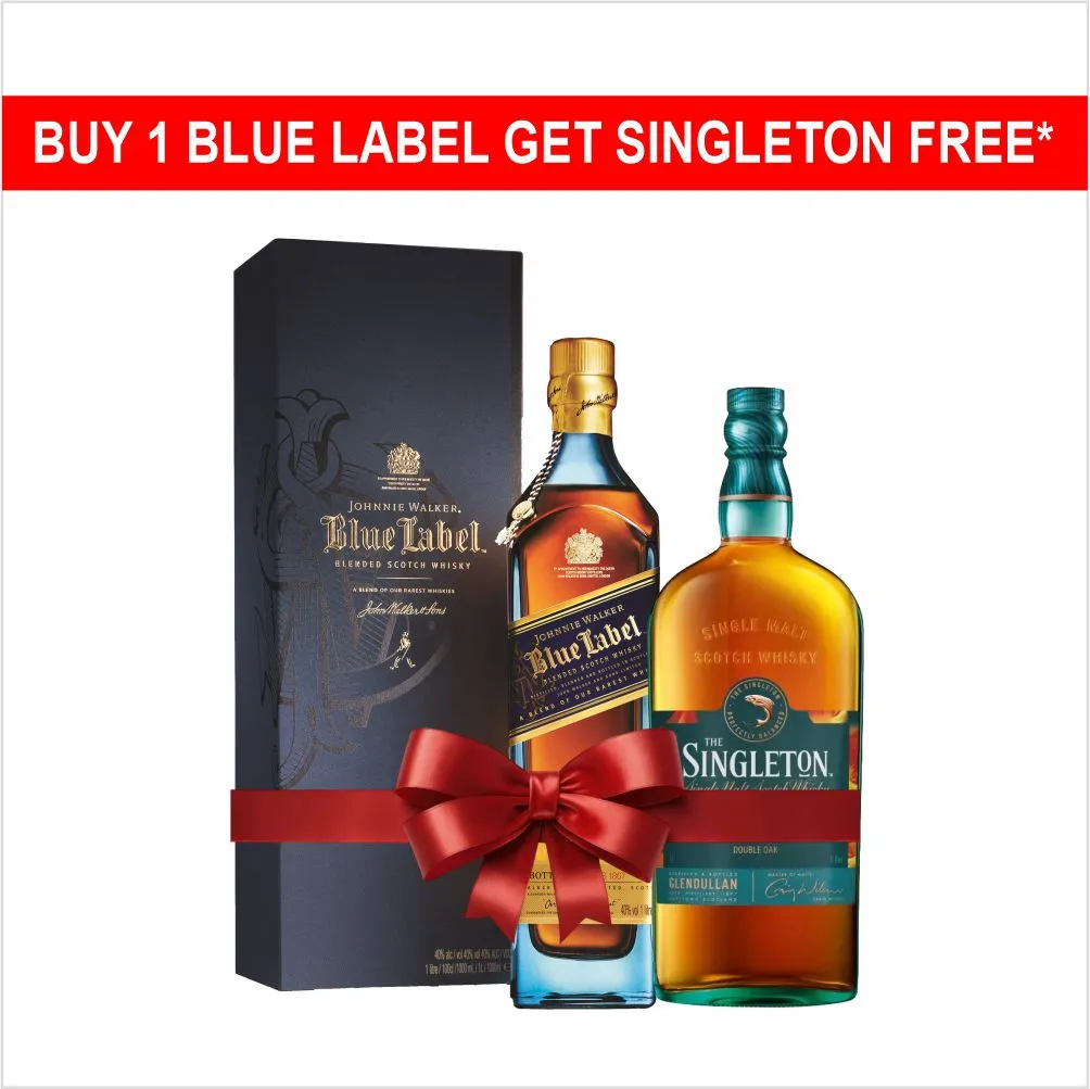 Johnnie Walker Blue Label & The Singleton Golden Autumn 2X1 L