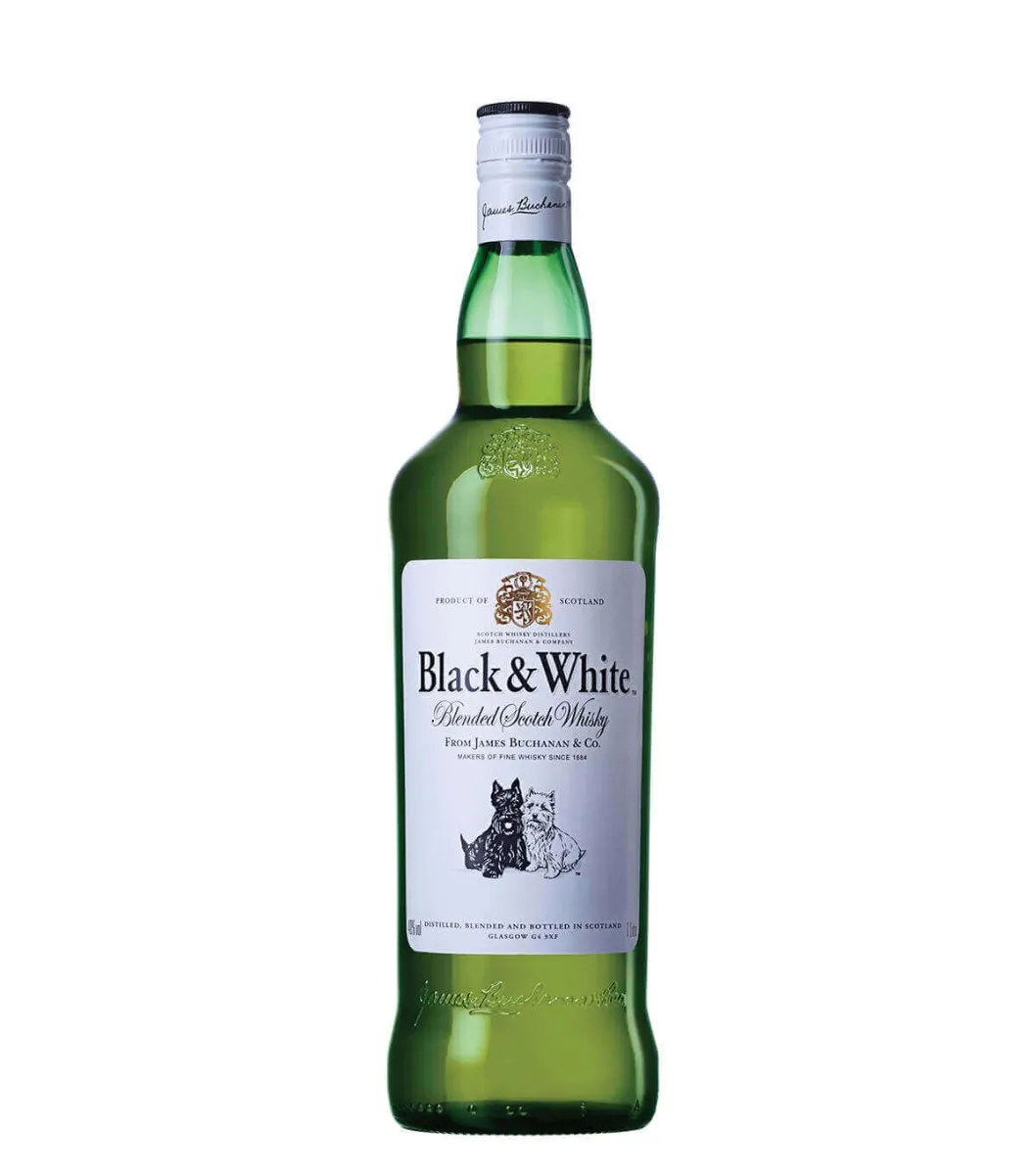 Black & White Blended Whisky 1L