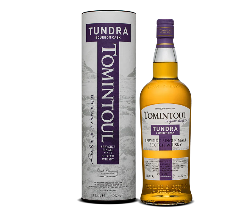 Tomintoul Tundra Bourbon Cask Speyside TR Ex