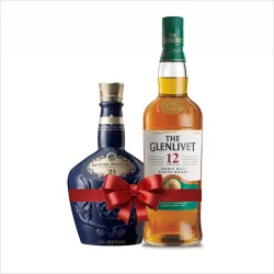 Royal Salute 21 YO-Glenlivet 12 YO