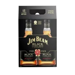 Jim Beam Black Twinpack (GTR) 45%