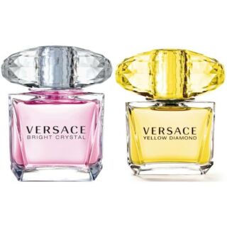 Versace 2 Piece Gift Set: Bright Crystal Eau De Toilette 30ml – Yellow Diamond Eau De Toilette 30ml