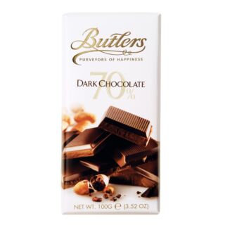 Butlers 70% Dark Chocolate Bar 100g