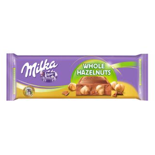 Milka Whole Hazelnuts Tablet 270G