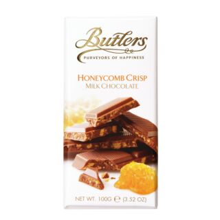 Butlers Milk Choc Honeycomb Crisp Bar 100GM