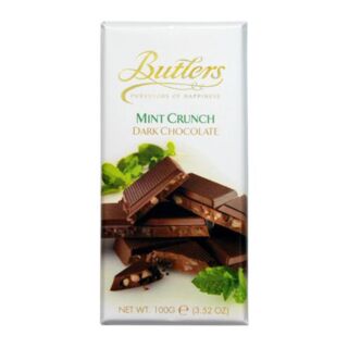 Butlers Dark Mint Chocolate Bar 100G