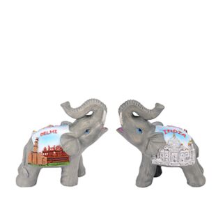 Poly Elephant Taj + Delhi