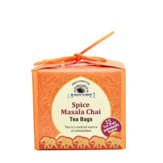 Spice Masala Chai Tea Bags In Gift Box - 25 Tea Bags