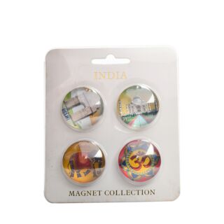 Poly Foil Fridge Magnet Holder India (Set Of 4 Pieces)