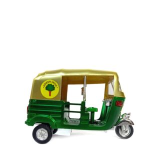 Vibrant India Mini Auto Rickshaw Metallic