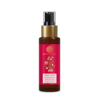 Forest Essentials Travel Size Body Mist Iced Pomegranate & Kerala Lime Citrus Fragrance