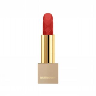 Burberry Kisses Matte Golden TB Monogram Collection Lipstick 117 Burnished Red