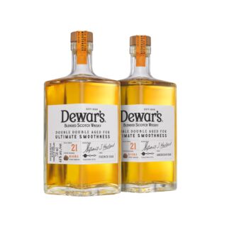 Dewar's Double Double 21-Year-Old Stone Toasted Discovery Pack 2 X 75CL