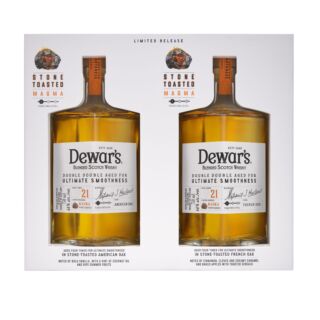 Dewar's Double Double 21-Year-Old Stone Toasted Discovery Pack 2 X 75CL