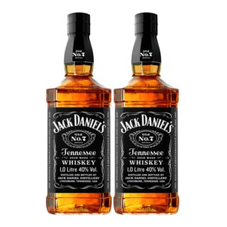 Jack Daniel's Tennessee Whiskey Old No 7, 80 Proof 2X1L