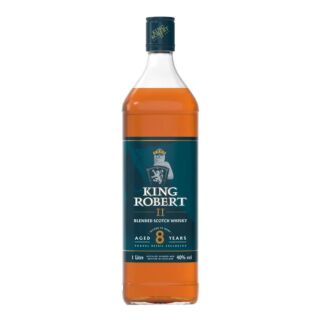 King Robert II Blended Scotch Whisky 8YO 1L