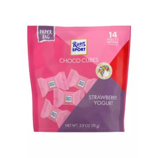 Ritter Sport Choco Cubes Strawberry Yoghurt Pouch 111g