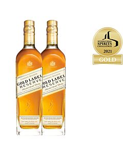 Johnnie Walker Gold Label Reserve Blended Scotch Whisky 2X1L