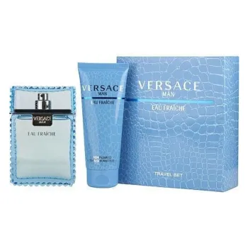 Versace Eau Fraiche - Travel Retail Exclusive Set (Eau de Toilette 100ml + Shower Gel 100ml )