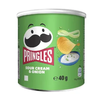 Kelloggs Pringles Sour Cream & Onion Potato Chips 40 G