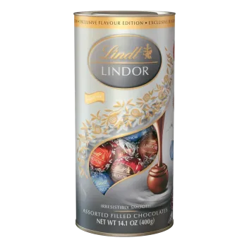 Lindt Lindor Assorted Silver Tube