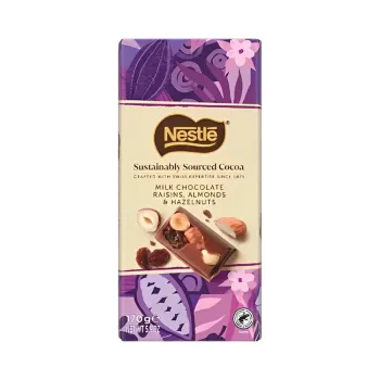 Nestle Tablet Milk Raisins Hazelnut Almond