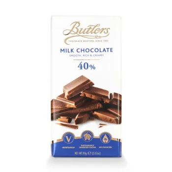 Butler 40% Milk Chocolate Bar