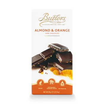 Dark Almond & Orange Bar