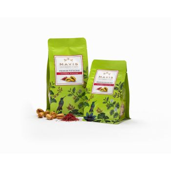 Mavis Pistachios saffron roasted