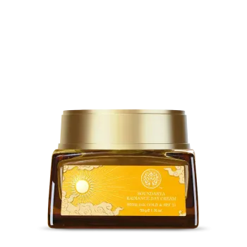 Forest Essentials Soundarya Radiance Cream With 24K Gold & SPF 25 | Anti-Aging Face Cream