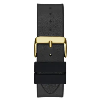 GUESS M Gold Tone w Silicon Strap