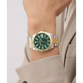 Guess Men Recycled Steel Watch 42 mm