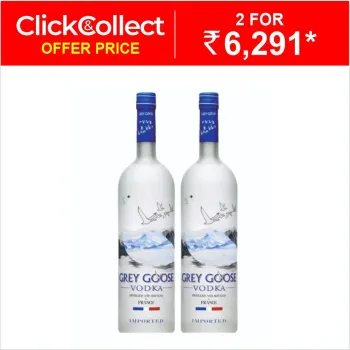Grey Goose Vodka Twin Pack 2X1L