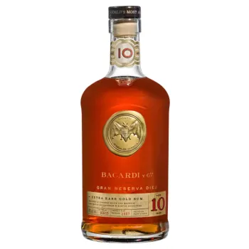 Bacardi Gran Reserva Diez Extra Rare Gold 10 YO